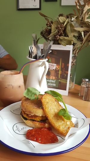 Egg sammy at Flora by Greenhouse Canteen in West End