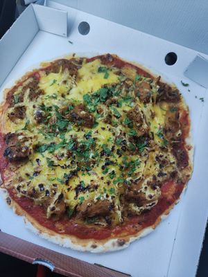 Seitan bhuna (gluten free base) at Karma Kitchen Cafe in Newcastle Upon Tyne