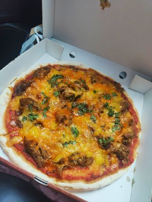 Seitan bhuna 🍕 at Karma Kitchen Cafe in Newcastle Upon Tyne