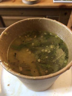 Dahl main mmm nice and garlicy  at Karma Kitchen Cafe in Newcastle Upon Tyne