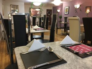 Interior  at Karma Kitchen Cafe in Newcastle Upon Tyne