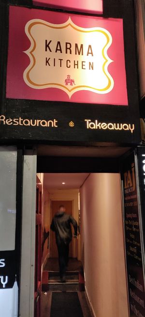 Hidden away at Karma Kitchen Cafe in Newcastle Upon Tyne