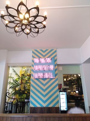 Interior at Nieuw Rotterdams Café in Rotterdam