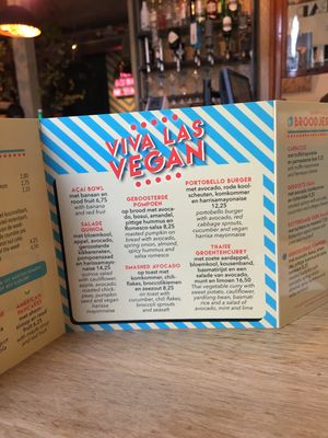 Vegan Breakfast and lunch options at Nieuw Rotterdams Café in Rotterdam