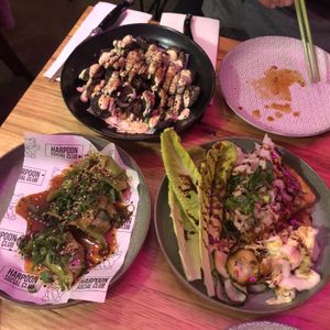 All the vegan things! at Harpoon Social Club in Bendigo