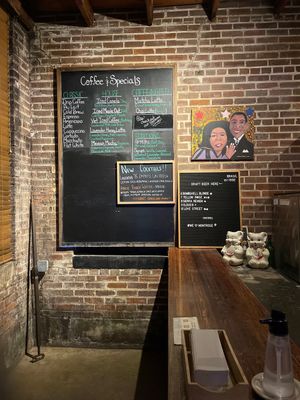 Coffee menu   at Brasil in Houston