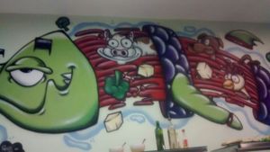 the wall at Vegacy in Sao Paulo