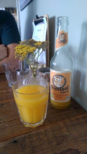 Proivant Schorle - vegan at Die 3 Schwestern in Muenster