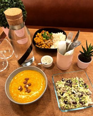 Vegan or vegetarian lunch  at La P'tite Nana in Annecy