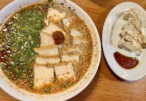 Vegan negi-goma tofu ramen  at Ramen Danbo - West End in Vancouver