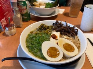 Negi-Goma ramen at Ramen Danbo - West End in Vancouver