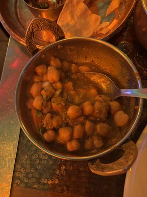 Chana masala   at Indian Lounge in Nice