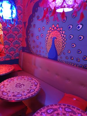 Interior at Indian Lounge in Nice