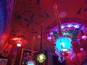 Interior at Indian Lounge in Nice