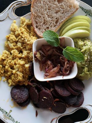 Asa breakfast at Asa Vegan Kitchen and Studio in Chiang Mai