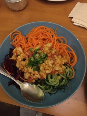 Nam Prik Ong Veggie Bowl at Asa Vegan Kitchen and Studio in Chiang Mai
