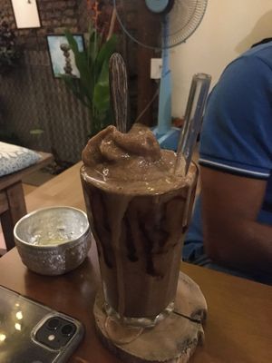 Banana Cacao Shake at Asa Vegan Kitchen and Studio in Chiang Mai