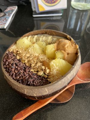 Smoothie bowl 🍌  at Asa Vegan Kitchen and Studio in Chiang Mai