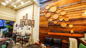 Dining Room at Asa Vegan Kitchen and Studio in Chiang Mai