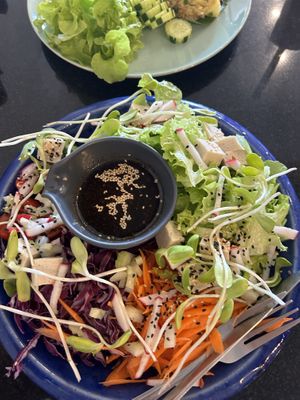 Ta Phao salad  at Asa Vegan Kitchen and Studio in Chiang Mai