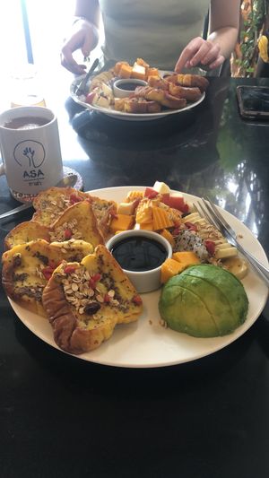 The best breakfast I’ve had since being in Chiang main  at Asa Vegan Kitchen and Studio in Chiang Mai