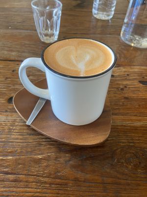 Thai tea with mylk  at Asa Vegan Kitchen and Studio in Chiang Mai