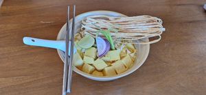 Khao Soi at Asa Vegan Kitchen and Studio in Chiang Mai