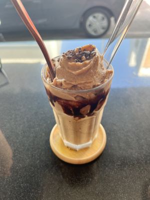 Choc smoothiee  at Asa Vegan Kitchen and Studio in Chiang Mai