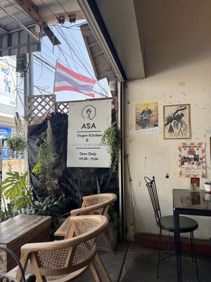  at Asa Vegan Kitchen and Studio in Chiang Mai