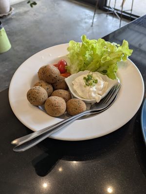 Soybean Falafel at Asa Vegan Kitchen and Studio in Chiang Mai
