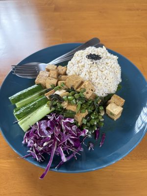 Pad Kra Pao tofu  at Asa Vegan Kitchen and Studio in Chiang Mai