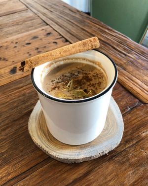 Masala Chai with Coconut Milk at Asa Vegan Kitchen and Studio in Chiang Mai