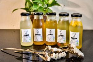 Asa's homemade Kefir Water
We have coconut juice, earl grey, mango, tomyam and passion fruit kefir water available. at Asa Vegan Kitchen and Studio in Chiang Mai