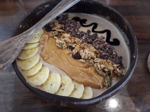 Cacao bowl at Asa Vegan Kitchen and Studio in Chiang Mai