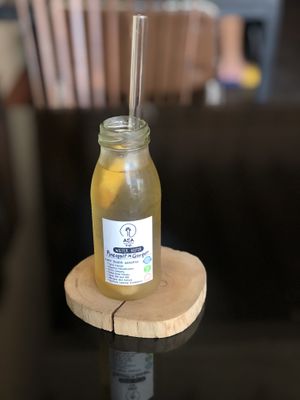 Water kefir!  at Asa Vegan Kitchen and Studio in Chiang Mai