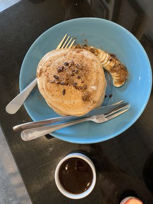 Pancakes at Asa Vegan Kitchen and Studio in Chiang Mai