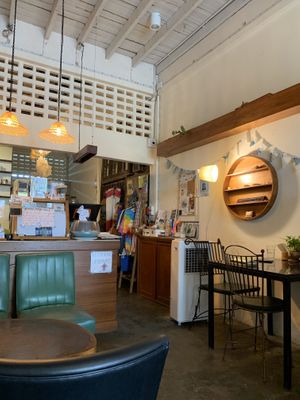 Inside at Asa Vegan Kitchen and Studio in Chiang Mai