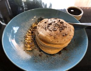 Pancakes at Asa Vegan Kitchen and Studio in Chiang Mai