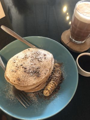 Masala Chai Pancakes at Asa Vegan Kitchen and Studio in Chiang Mai