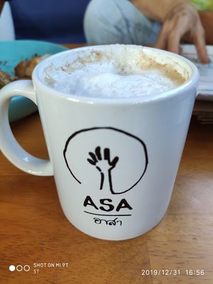 Mocca at Asa Vegan Kitchen and Studio in Chiang Mai