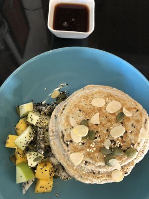 Pancakes at Asa Vegan Kitchen and Studio in Chiang Mai