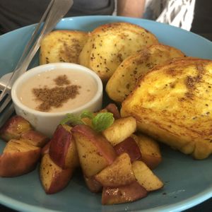 French toast  at Asa Vegan Kitchen and Studio in Chiang Mai