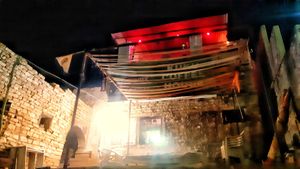 Le café est en haut d'un étroit escalier, une jolie vue vous attend at Kuku in Jaisalmer
