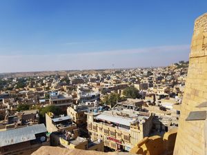 that view! 😍 at Kuku in Jaisalmer