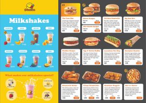 2023 Menu 1 at Munchies Tha Phae Gate in Chiang Mai