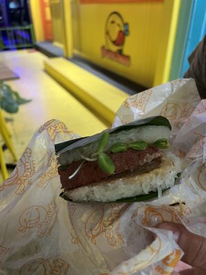 Cloud burger   at Munchies Tha Phae Gate in Chiang Mai