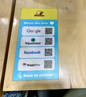 Scan to leave a review   at Munchies Tha Phae Gate in Chiang Mai
