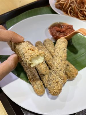 Cheese sticks   at Munchies Tha Phae Gate in Chiang Mai