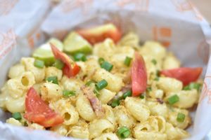 Mac'n'Cheese at Munchies Tha Phae Gate in Chiang Mai