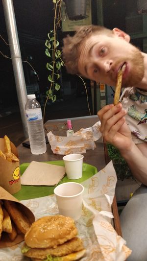 Late night munchies! at Munchies Tha Phae Gate in Chiang Mai